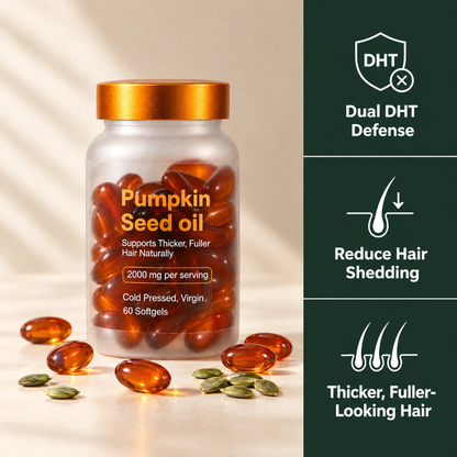 RUVIA Pumpkin Seed Oil and Saw Palmetto