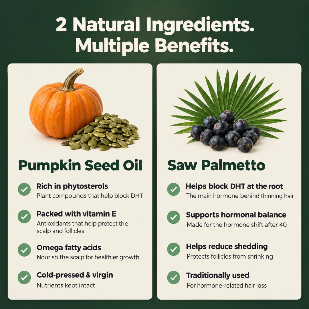 RUVIA Pumpkin Seed Oil and Saw Palmetto